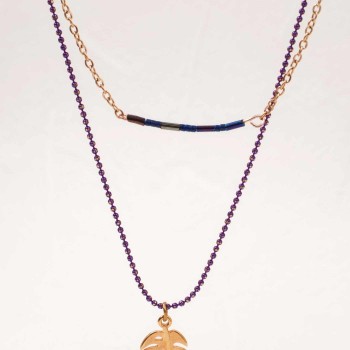 Layered Necklace Rose-Gold