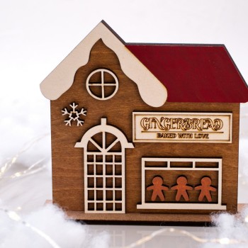 Χριστουγεννιάτικο Σπιτάκι: Gingerbread Baked with Love