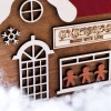 Επιτραπέζιο Χριστουγεννιάτικο Σπιτάκι - Gingerbread Baked with Love Επιτραπέζιο Χριστουγεννιάτικο Σπιτάκι – Ξύλινο, Χειροποίητο, Ελληνικής Κατασκευής