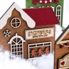 Επιτραπέζιο Χριστουγεννιάτικο Σπιτάκι - Gingerbread Baked with Love Επιτραπέζιο Χριστουγεννιάτικο Σπιτάκι – Ξύλινο, Χειροποίητο, Ελληνικής Κατασκευής