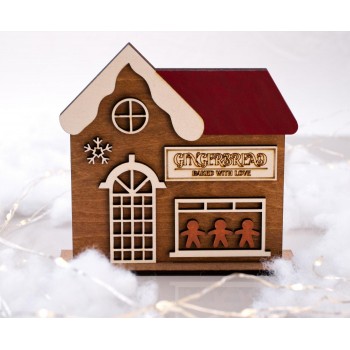 Χριστουγεννιάτικο Σπιτάκι: Gingerbread Baked with Love