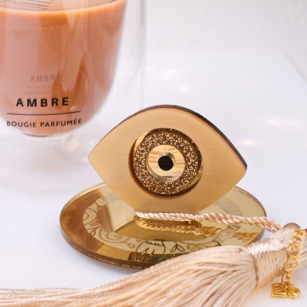 Αρωματικό Κερί Γούρι 2026 με Καπάκι και Μάτι Πλέξιγκλας Αρωματικό Κερί Γούρι 2026 με Καπάκι και Μάτι Πλέξιγκλας